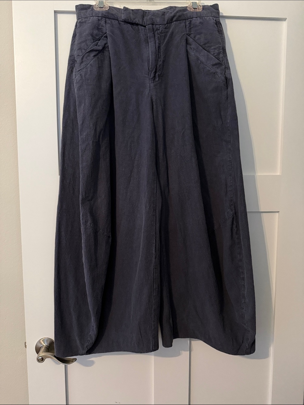 Free People cotton barrel trouser pants